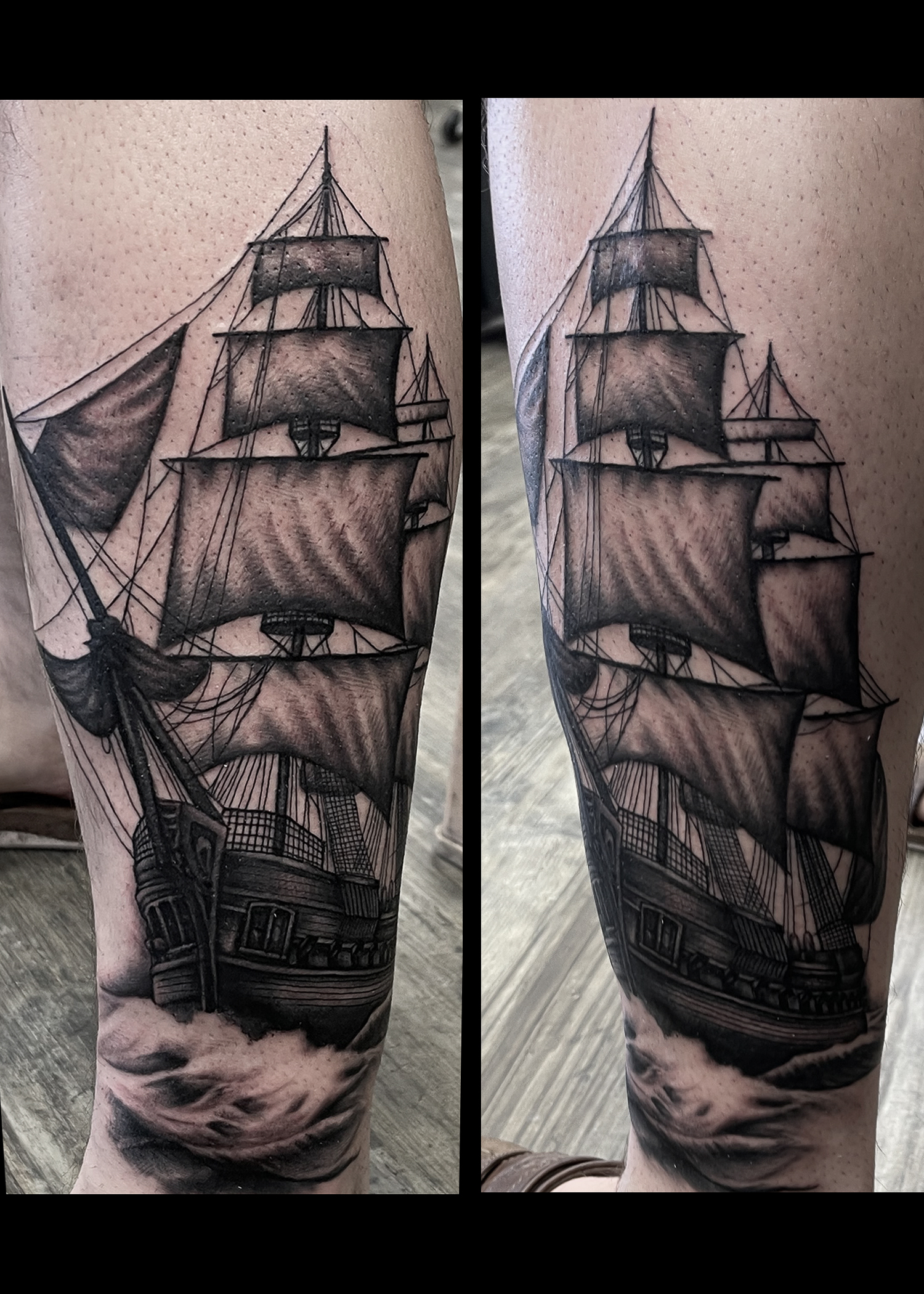 Black & Grey Tattoo 1